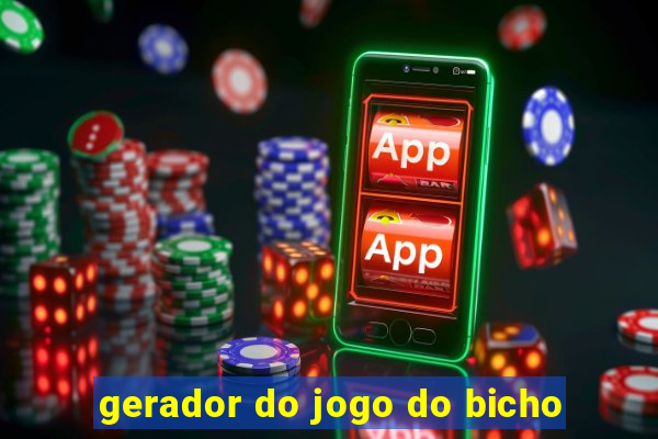 gerador do jogo do bicho